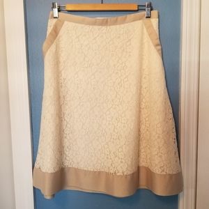 Isaac Mizrahi for Target cream lace skirt (6)